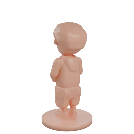 AforeAventura Personaje 1 Vista Posterior