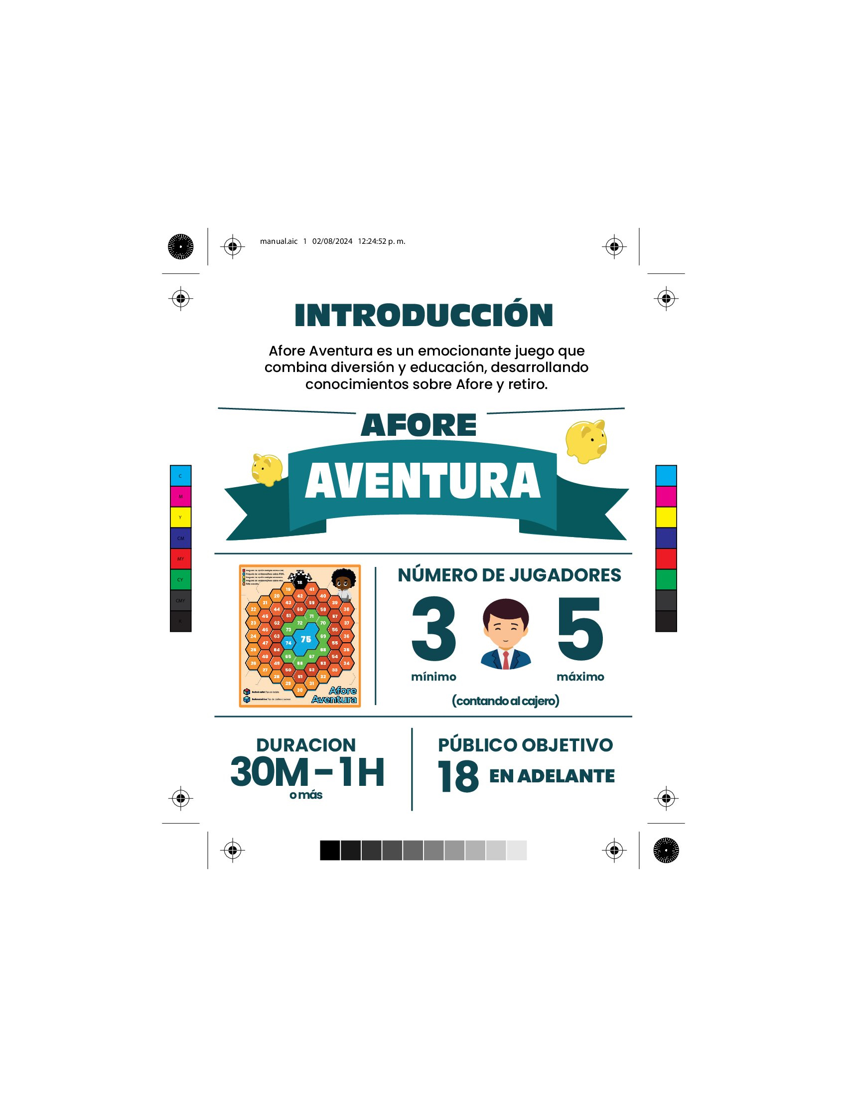 AforeAventura — Portada e Introducción del Manual