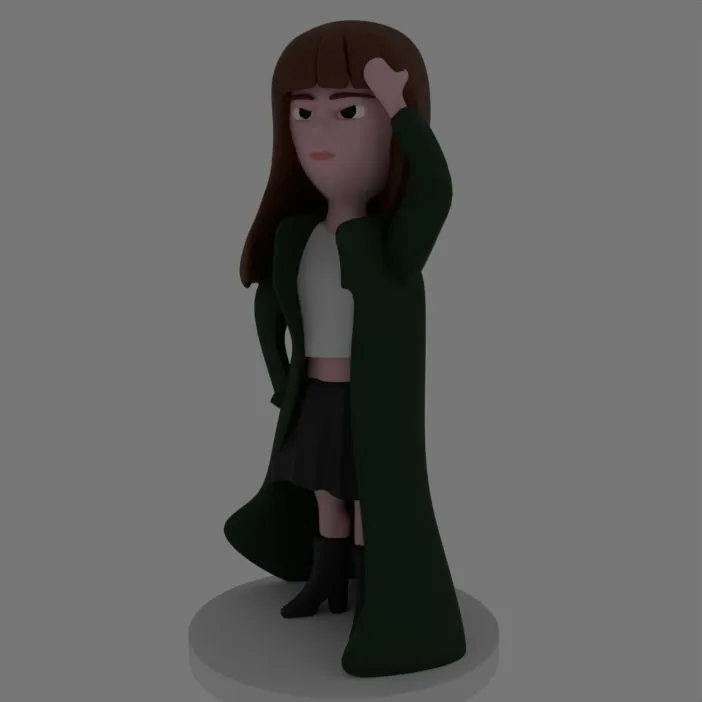 AforeAventura · Personaje 2 Render 3D
