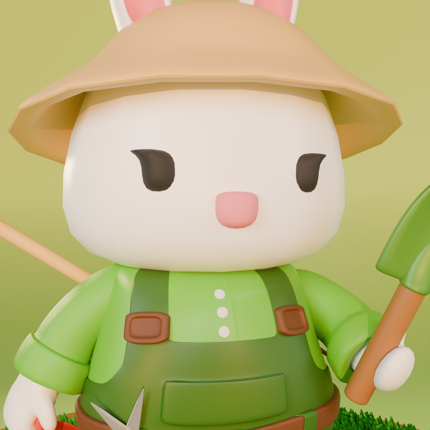 Art Toy Conejo — Vista Posterior & Detalles