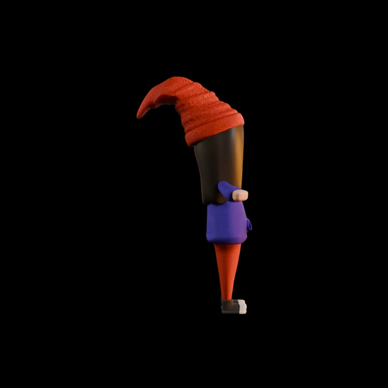 Eli Personaje Perfil Lateral