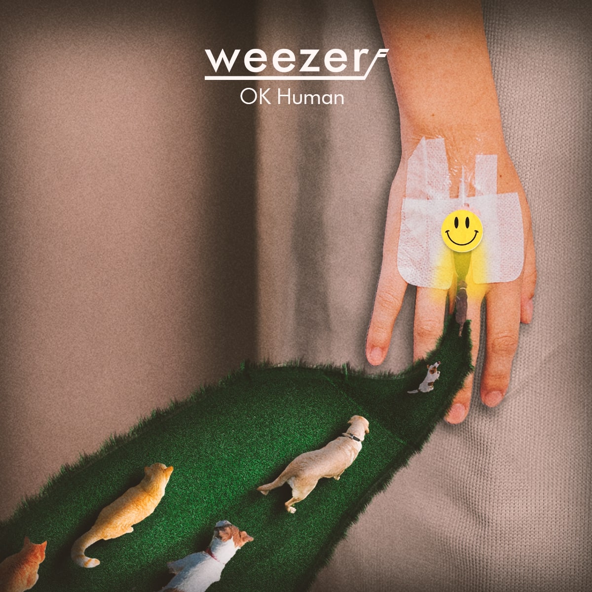 Portada Disco Weezer — OK Human