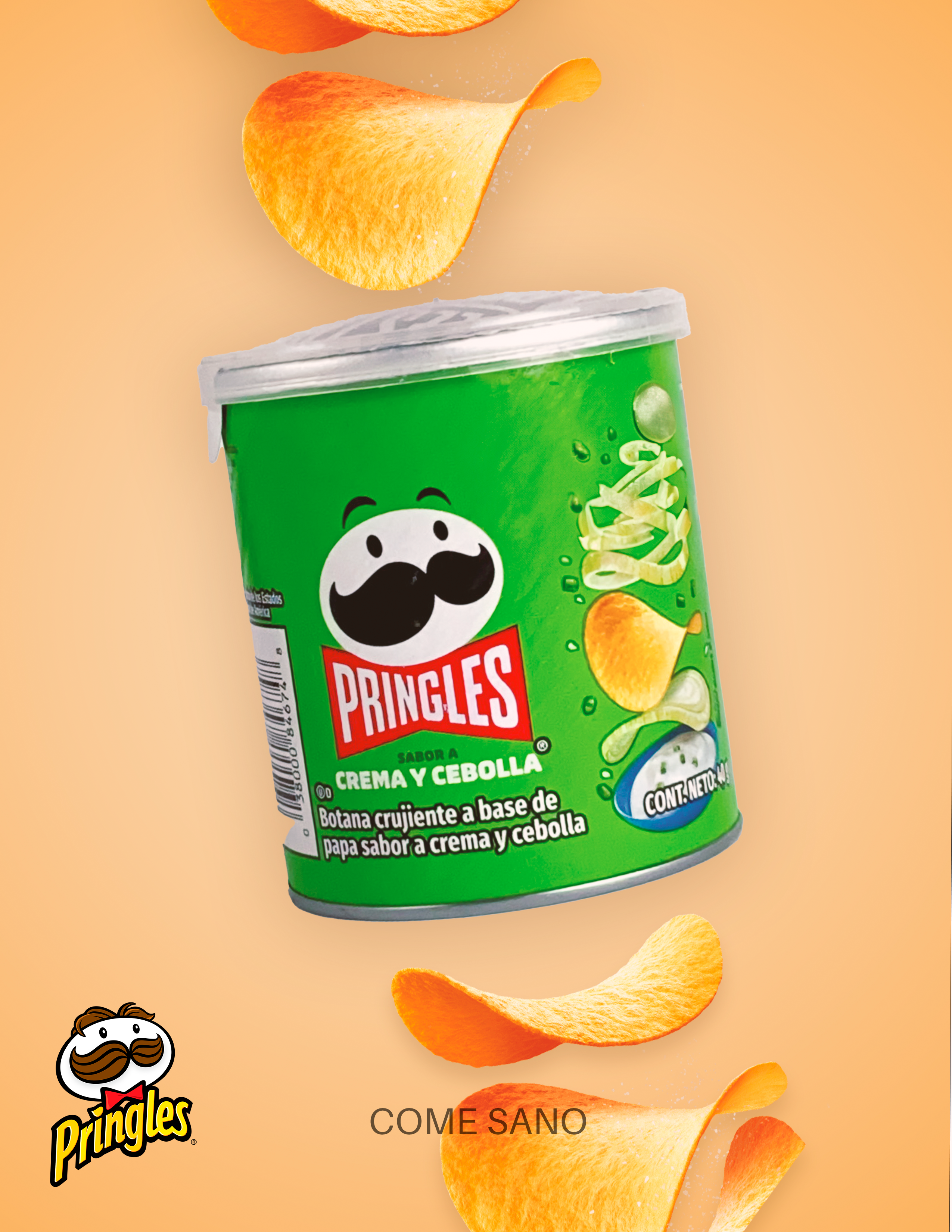Pringles Crema & Cebolla — Publicidad & Dinamismo